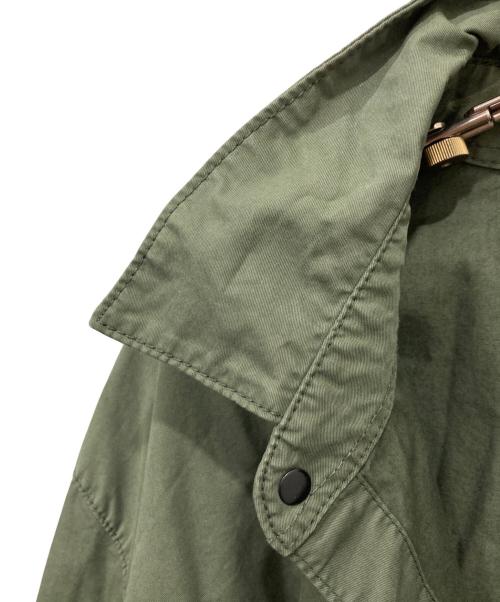 STONE ISLAND（ストーンアイランド）STONE ISLAND (ストーンアイランド) Cotton Twill Overshirt カーキ サイズ:XXLの古着・服飾アイテム