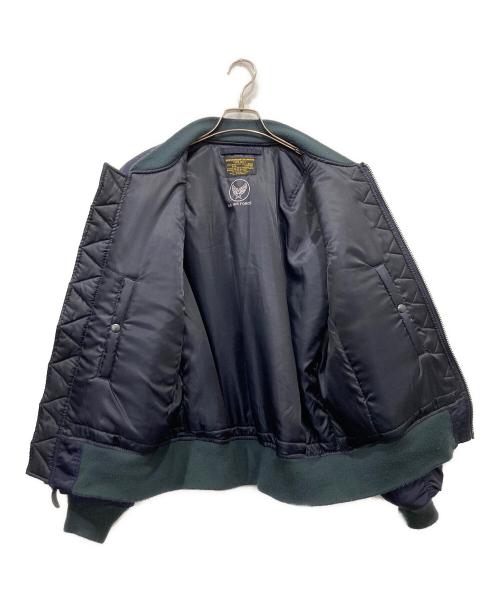 waiper（ワイパー）waiper (ワイパー) 最初期型 MA-1フライトジャケット ネイビー サイズ:Lの古着・服飾アイテム