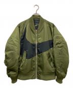 NIKEナイキ）の古着「NSW SYNFL SWOOSH BOMBER ROUGH」｜グリーン