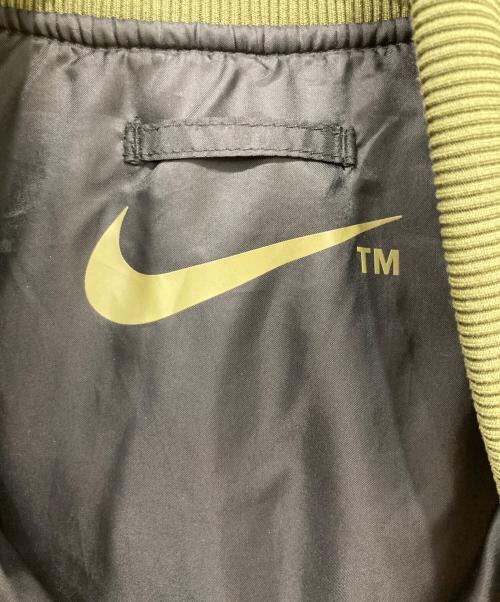 NIKE（ナイキ）NIKE (ナイキ) NSW SYNFL SWOOSH BOMBER ROUGH グリーン サイズ:Mの古着・服飾アイテム