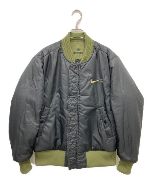 NIKE（ナイキ）NIKE (ナイキ) NSW SYNFL SWOOSH BOMBER ROUGH グリーン サイズ:Mの古着・服飾アイテム