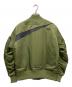 NIKE (ナイキ) NSW SYNFL SWOOSH BOMBER ROUGH グリーン サイズ:M：11000円