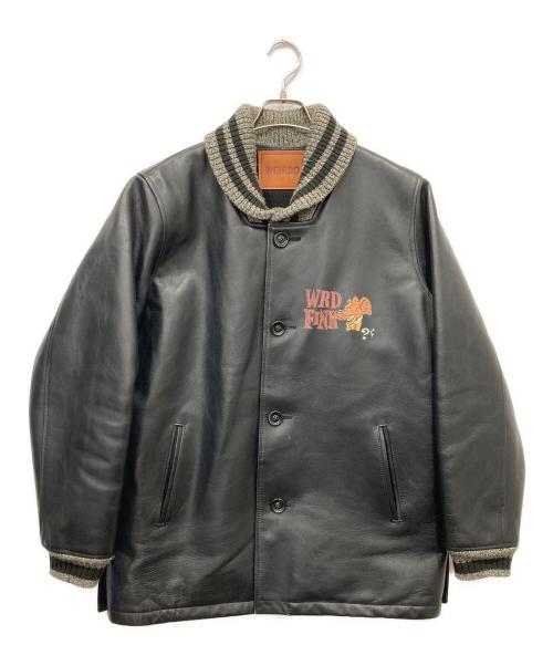 WEIRDO（ウィアード）WEIRDO (ウィアード) レザーファラオジャケット ブラック サイズ:Lの古着・服飾アイテム