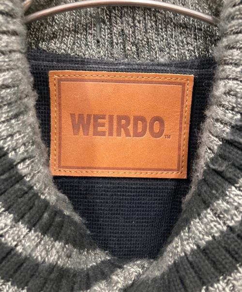 WEIRDO（ウィアード）WEIRDO (ウィアード) レザーファラオジャケット ブラック サイズ:Lの古着・服飾アイテム