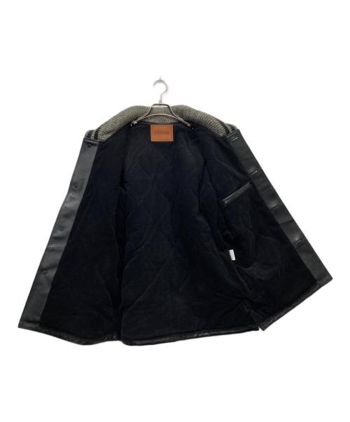 WEIRDO（ウィアード）WEIRDO (ウィアード) レザーファラオジャケット ブラック サイズ:Lの古着・服飾アイテム