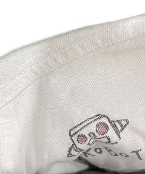 WEIRDO（ウィアード）WEIRDO (ウィアード) ペイントカバーオール ホワイト サイズ:XLの古着・服飾アイテム