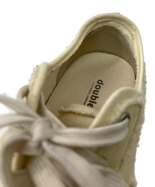 doublet（ダブレット）doublet (ダブレット) Spiky Canvas Sneaker アイボリー サイズ:28㎝の古着・服飾アイテム