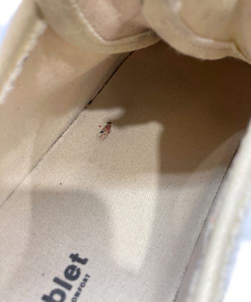 doublet（ダブレット）doublet (ダブレット) Spiky Canvas Sneaker アイボリー サイズ:28㎝の古着・服飾アイテム