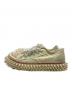 中古・古着 doublet (ダブレット) Spiky Canvas Sneaker アイボリー サイズ:28㎝：25000円