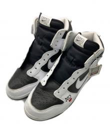 NIKE×SUPREME（ナイキ×シュプリーム）の古着「Dunk High By Any Means "White Black"」｜ブラック×ホワイト