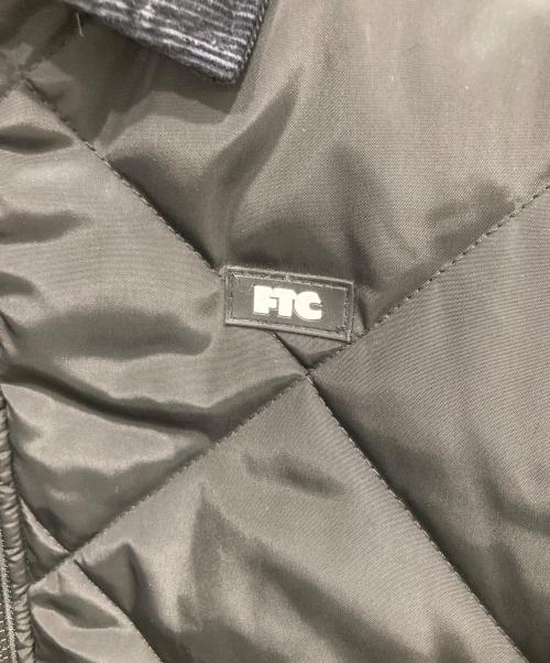 FTC（エフティーシー）FTC (エフティーシー) REVERSIBLE PLAID PUFFY JACKE ブラック×グレー サイズ:Lの古着・服飾アイテム