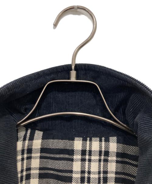 FTC（エフティーシー）FTC (エフティーシー) REVERSIBLE PLAID PUFFY JACKE ブラック×グレー サイズ:Lの古着・服飾アイテム