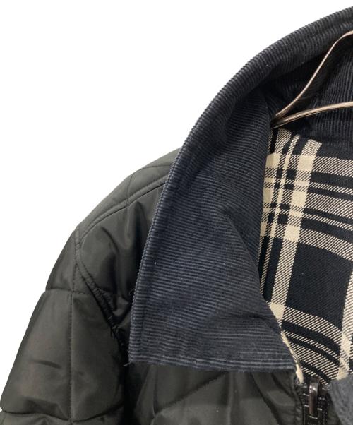 FTC（エフティーシー）FTC (エフティーシー) REVERSIBLE PLAID PUFFY JACKE ブラック×グレー サイズ:Lの古着・服飾アイテム