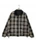 FTC（エフティーシー）の古着「REVERSIBLE PLAID PUFFY JACKE」｜ブラック×グレー