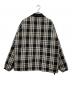 FTC (エフティーシー) REVERSIBLE PLAID PUFFY JACKE ブラック×グレー サイズ:L：12000円