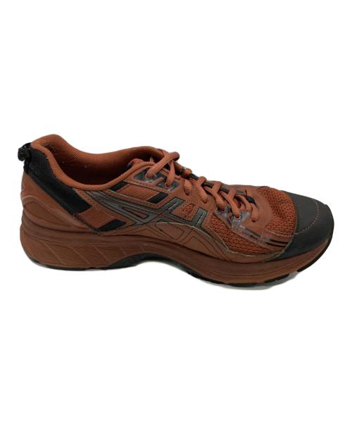 asics（アシックス）asics (アシックス) Kiko Kostadinov (キコ・コスタディノフ) GEL-BURZ 2 ブラウン サイズ:26.5cmの古着・服飾アイテム