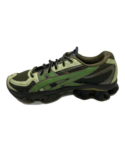 asics（アシックス）asics (アシックス) Kiko Kostadinov Studio (キココステディノフスタジオ) U55-S Gel-Quantum Kinetic カーキ サイズ:27cmの古着・服飾アイテム