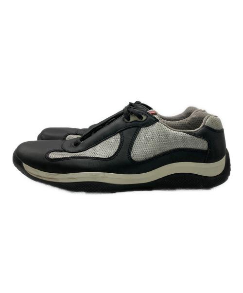 PRADA SPORTS（プラダスポーツ）PRADA SPORTS (プラダスポーツ) アメリカズカップ オリジナルスニーカー グレー×ブラック サイズ:9.5の古着・服飾アイテム