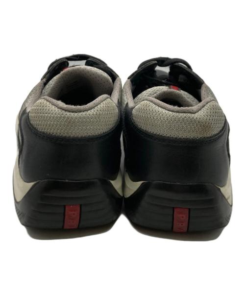 PRADA SPORTS（プラダスポーツ）PRADA SPORTS (プラダスポーツ) アメリカズカップ オリジナルスニーカー グレー×ブラック サイズ:9.5の古着・服飾アイテム