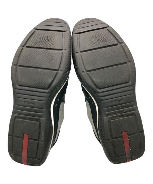 PRADA SPORTS（プラダスポーツ）PRADA SPORTS (プラダスポーツ) アメリカズカップ オリジナルスニーカー グレー×ブラック サイズ:9.5の古着・服飾アイテム