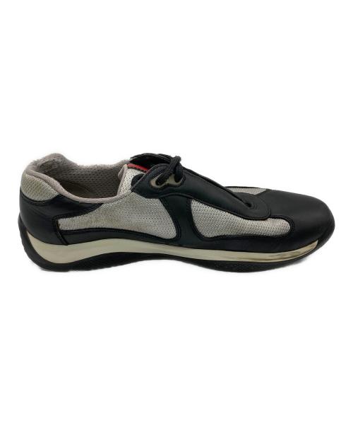 PRADA SPORTS（プラダスポーツ）PRADA SPORTS (プラダスポーツ) アメリカズカップ オリジナルスニーカー グレー×ブラック サイズ:9.5の古着・服飾アイテム