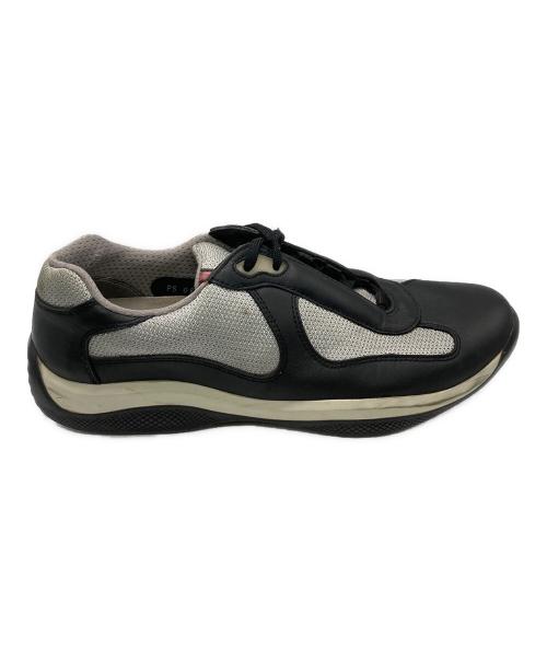 PRADA SPORTS（プラダスポーツ）PRADA SPORTS (プラダスポーツ) アメリカズカップ オリジナルスニーカー グレー×ブラック サイズ:9.5の古着・服飾アイテム