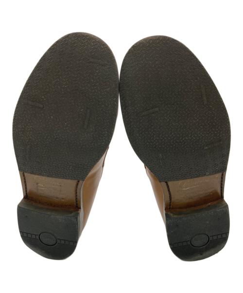 PARABOOT（パラブーツ）PARABOOT (パラブーツ) コインローファー ブラウン サイズ:6 1/2の古着・服飾アイテム