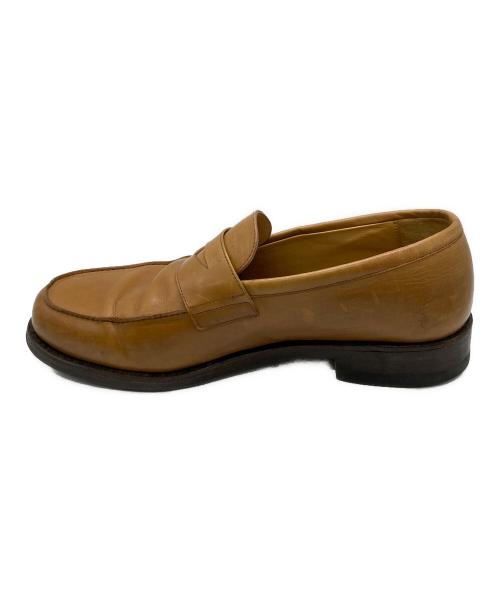 PARABOOT（パラブーツ）PARABOOT (パラブーツ) コインローファー ブラウン サイズ:6 1/2の古着・服飾アイテム