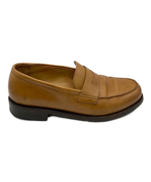 PARABOOT（パラブーツ）PARABOOT (パラブーツ) コインローファー ブラウン サイズ:6 1/2の古着・服飾アイテム