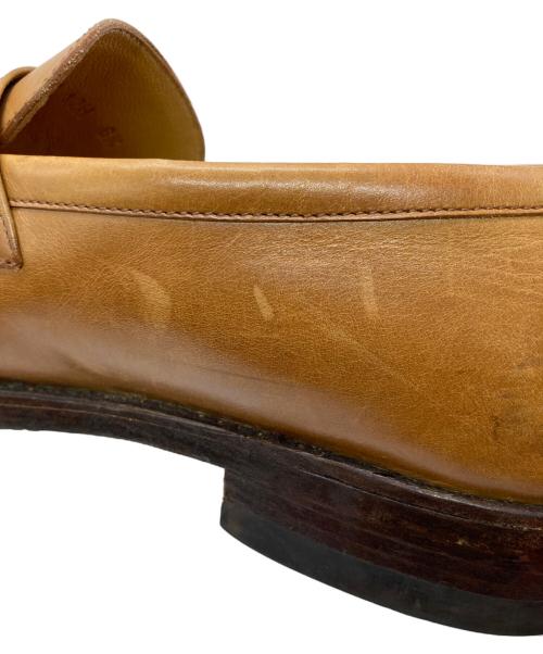 PARABOOT（パラブーツ）PARABOOT (パラブーツ) コインローファー ブラウン サイズ:6 1/2の古着・服飾アイテム