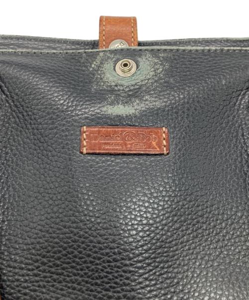 Daniel&Bob（ダニエル＆ボブ）Daniel&Bob (ダニエル＆ボブ) レザートートバッグ ブラックの古着・服飾アイテム