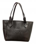 LOEWEロエベ）の古着「ヘリテージ トート」｜ブラウン