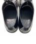 中古・古着 JIMMY CHOO (ジミーチュウ) ラインストーンパテントレザードレスシューズ ブラック サイズ:41 1/2：15000円