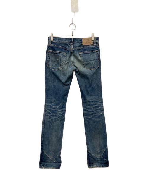 Hysteric Glamour（ヒステリックグラマー）Hysteric Glamour (ヒステリックグラマー) ダメージデニムパンツ インディゴ サイズ:Sの古着・服飾アイテム
