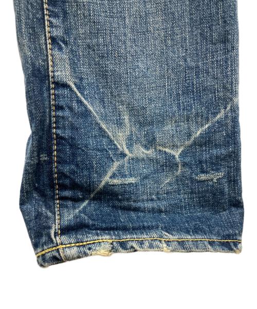 Hysteric Glamour（ヒステリックグラマー）Hysteric Glamour (ヒステリックグラマー) ダメージデニムパンツ インディゴ サイズ:Sの古着・服飾アイテム