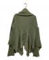 RICK OWENS (リックオウエンス) モヘア混ドレープニットカーディガン カーキ サイズ:38：20000円