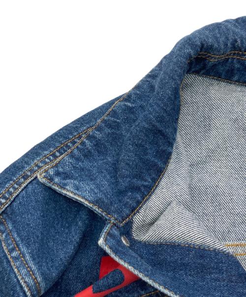 BURBERRY（バーバリー）BURBERRY (バーバリー) ホースフェリー デニムジャケット ブルー サイズ:48の古着・服飾アイテム