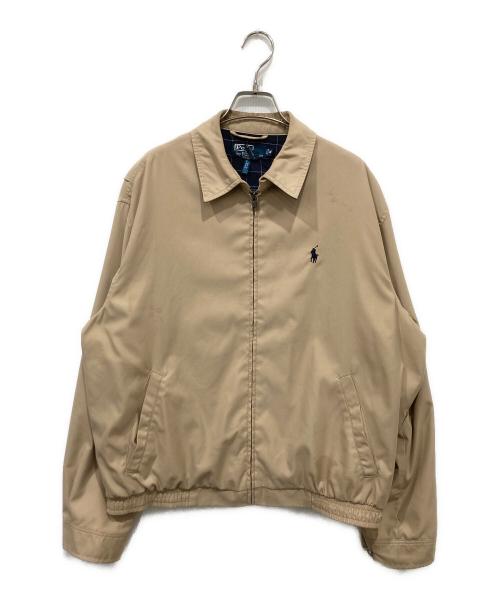 POLO RALPH LAUREN（ポロ・ラルフローレン）POLO RALPH LAUREN (ポロ・ラルフローレン) スイングトップ ベージュ サイズ:Mの古着・服飾アイテム