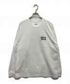 WACKO MARIAワコマリア）の古着「WASHED HEAVY WEIGHT CREW NECK LONG SLEEVE T-SHIRT」｜ホワイト