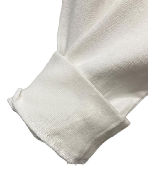 WACKO MARIA（ワコマリア）WACKO MARIA (ワコマリア) WASHED HEAVY WEIGHT CREW NECK LONG SLEEVE T-SHIRT ホワイト サイズ:Mの古着・服飾アイテム