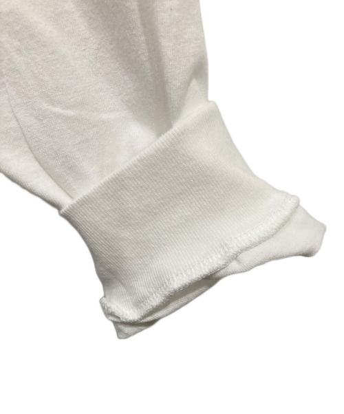 WACKO MARIA（ワコマリア）WACKO MARIA (ワコマリア) WASHED HEAVY WEIGHT CREW NECK LONG SLEEVE T-SHIRT ホワイト サイズ:Mの古着・服飾アイテム