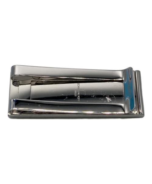 Cartier（カルティエ）Cartier (カルティエ) マネークリップ シルバー×ブラックの古着・服飾アイテム