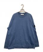 STONE ISLANDストーンアイランド）の古着「HEAVY COTTON JERSEY GARMENT DYED」｜ブルー