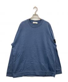 STONE ISLAND（ストーンアイランド）の古着「HEAVY COTTON JERSEY GARMENT DYED」｜ブルー
