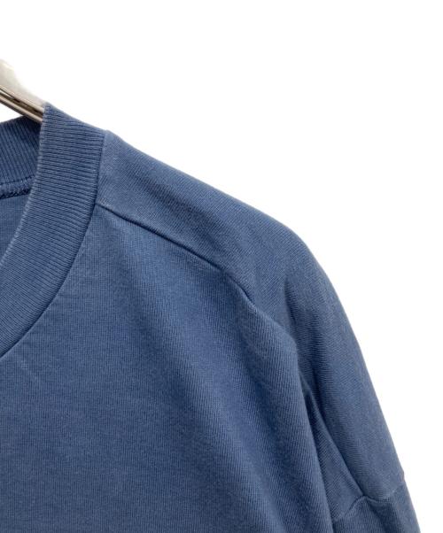 STONE ISLAND（ストーンアイランド）STONE ISLAND (ストーンアイランド) HEAVY COTTON JERSEY GARMENT DYED ブルー サイズ:XXLの古着・服飾アイテム