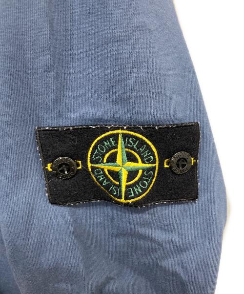 STONE ISLAND（ストーンアイランド）STONE ISLAND (ストーンアイランド) HEAVY COTTON JERSEY GARMENT DYED ブルー サイズ:XXLの古着・服飾アイテム