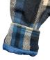 中古・古着 SUPREME (シュプリーム) Quilted Arc Logo Flannel Shirt インディゴ サイズ:M：15000円