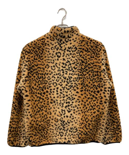 SUPREME（シュプリーム）SUPREME (シュプリーム) Leopard Fleece Reversible Jacket ブラウン×ブラック サイズ:Mの古着・服飾アイテム