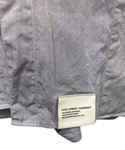 NEIGHBORHOOD（ネイバーフッド）NEIGHBORHOOD (ネイバーフッド) クロス エンブロイダリー シャツ ブルー サイズ:Lの古着・服飾アイテム
