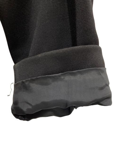 ISSEY MIYAKE MEN（イッセイミヤケメン）ISSEY MIYAKE MEN (イッセイミヤケメン) 脱色加工ノーカラージャケット ブラック×ブラウン サイズ:Sの古着・服飾アイテム